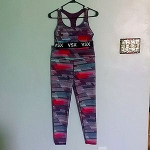 VSX sports bra and work out pants